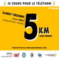5 km du Téléthon de Grenoble le 07/12/19