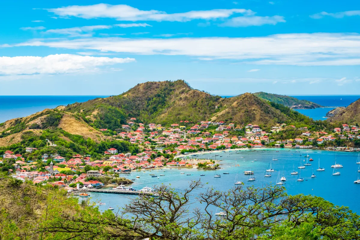 Guadeloupe en villa vue sur mer